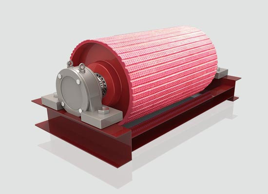 耐磨陶瓷滚筒|皮带机陶瓷辊筒|运送带滚筒