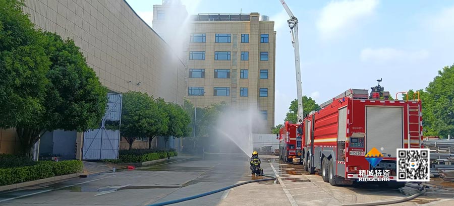 永利集团起劲配合消防联合演练，共筑清静生产防地