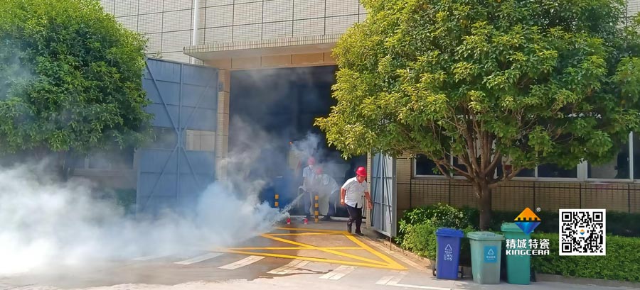 永利集团起劲配合消防联合演练，共筑清静生产防地