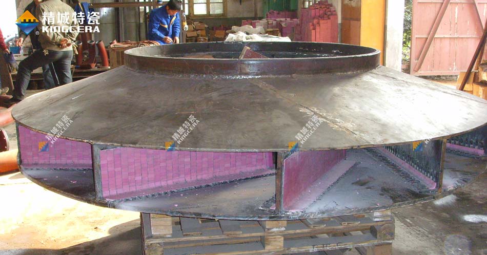 湖南永利集团耐磨陶瓷风机叶轮|陶瓷风机叶片|陶瓷风机